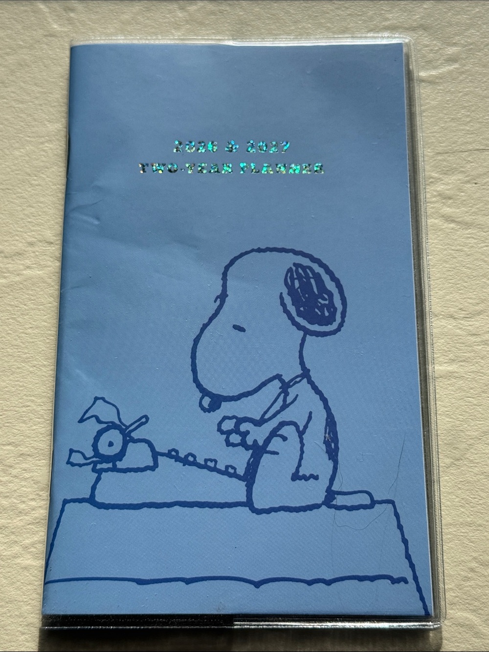 Peanuts Light Blue Snoopy Two-Year Planner